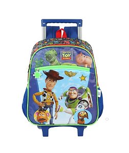 Mochila Toy Story Com Rodinhas