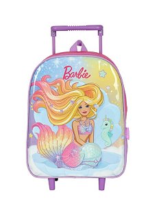 Mochila de Rodinhas Barbie Sereia