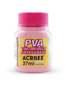Tinta PVA 37 ml Rosa - Acrilex