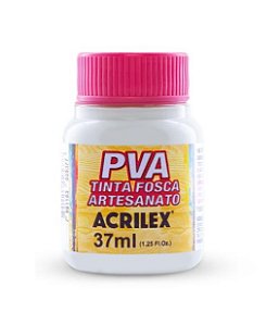 Tinta PVA 37 ml Branca - Acrilex