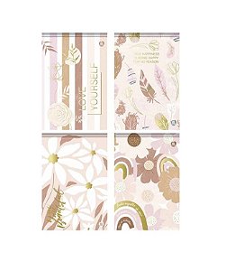 Bloco Caderno Vertical Animativa Mulher - 80 Folhas 10720