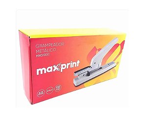 Grampeador Metal 100 Folhas MX-G100C Maxprint - UN 71000002