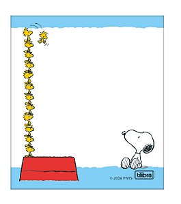 Bloco Tilembrete Snoopy 80X91mm 100 Folhas- TILIBRA 395196