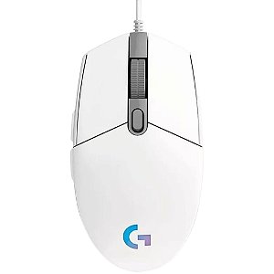 Mouse Gamer Lightsync G203 Branco Logitech