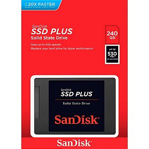SSD SATA 3.0 PLUS G26 240GB SanDisk