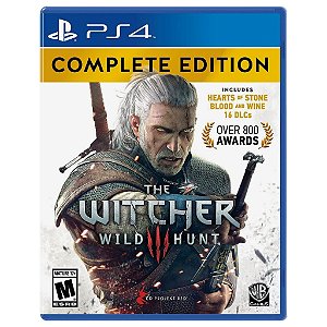 The Witcher Wild Hunt 3 Edição Completa PS4