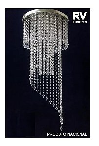 Lustre para escada, sala, hall 3 camadas