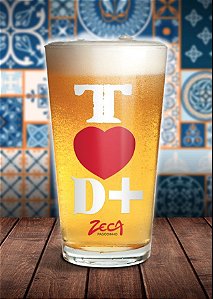 Placa Decorativa - T amo D+