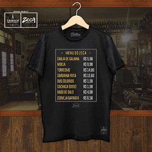 Camiseta Menu do Zeca
