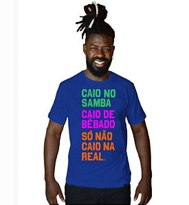 Camiseta Caio no samba