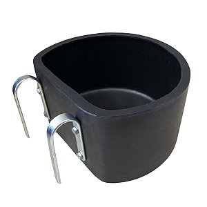 Comedouro Cocho Fundo 6 Litros com Suporte Ração Cachorro