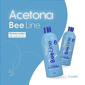 Removedor de Esmalte a base de acetona Bee Line 500ml