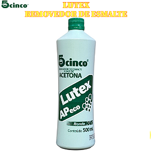 Lutex acetona Removedor 500ml removedor de esmalte