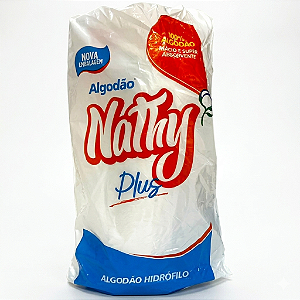 Algodão Hidrófilo Rolo 250g Multiuso Estética Nathy