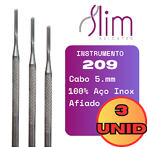Kit 3 und Bisturi Nuclear Estreito remoção de pequenos calos instrumento 209