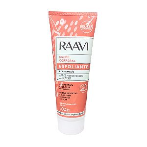 Creme Corporal Esfloiante Raavi | Media Abrasão | Arroz Micronizado + Aloe Vera
