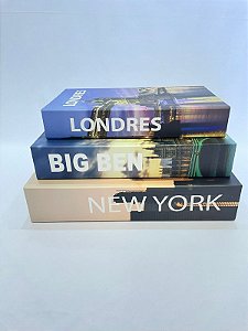 Kit Mili 3 Livros Caixa Nova Iorque
