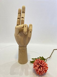 Mão Flexível De Madeira Mia