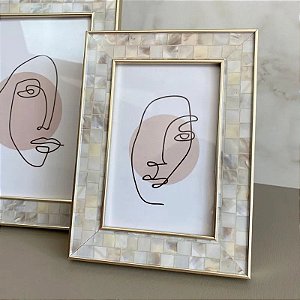 Porta Retrato Madrepérola Morgana 10x15