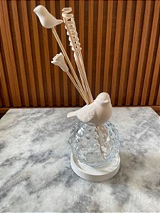 Kit Passarinha de Difusor  de  Varetas e Bandeja