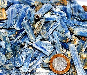 5 KG Lamina de Cianita Azul Comum Qualidade para Orgonite Pedra Natural