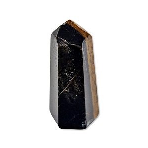 03 Mini Pontinha Ônix Preto Brasileiro Pedra Extra Natural Média 30mm Atacado
