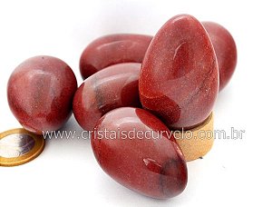 10 Ovo YONI Pedra Quartzo Vermelho SEM FURO Pompoarismo Atacado