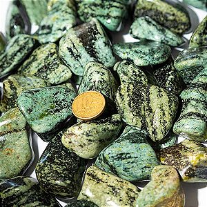 1kg Quartzo Brasil Rolado Pedra Natural G 30 a 45mm Tipo B