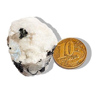 05 Pedra da Lua Verdadeira e Natural Bruto 40 a 50g Classe B