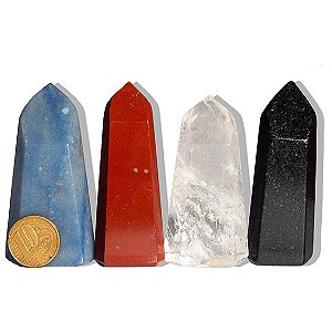 05 Kit Ponta Natural dos 4 Elementos Terra Fogo Ar e Água