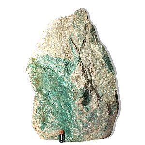 01 Jadeita Pedra Pé Serrado Natural 59,55Kg 56cm Tipo B