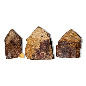 05 Bronzita Pedra Pé e Bico Serrado 1 a 2Kg 10 a 15cm Tipo B