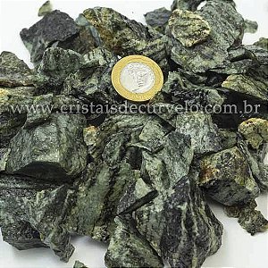 1 Kg Cascalho Quartzo Brasil Pedra Bruto Pra Orgonite