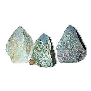 10 Quartzo Verde Pedra Pé e Bico Serrado 1 a 2Kg Tipo B