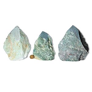 05 Quartzo Verde Pedra Pé e Bico Serrado 1 a 2Kg Tipo B