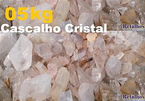 3kg Cascalho Retalhos Cristal Pedra Quartzo Pra Orgonite Classe C