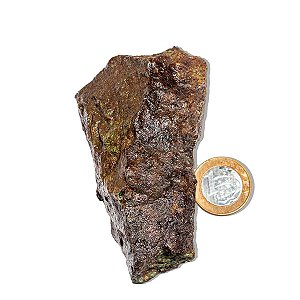 05 Malaquita Pedra Bruto Natural 350 a 400g 10 a 15cm Tipo C