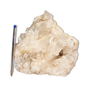 01 Drusa Cristal Natural Tam M 4,0 a 4,2Kg 15 a 25cm Tipo B