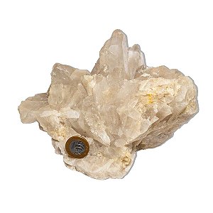 01 Drusa Cristal Natural Tam M 3,2 a 3,4Kg 15 a 25cm Tipo B
