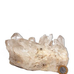 01 Drusa Cristal Natural Tam M 2,4 a 2,6Kg 15 a 25cm Tipo B