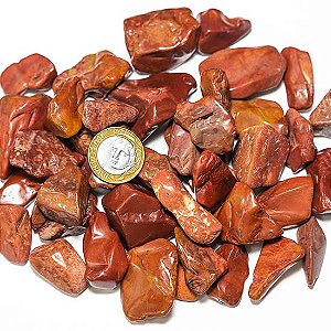 1kg Jaspe Africano Rolado Pedra Natural M 20 a 35mm Tipo B