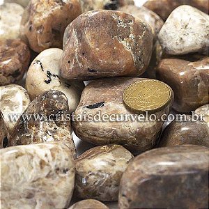 5kg Turmalina No Feldspato Rolado Natural G 30 a 45mm Tipo B
