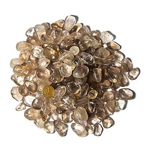 5kg Quartzo Fumê Rolado Pedra Natural P 10 a 20mm Tipo B