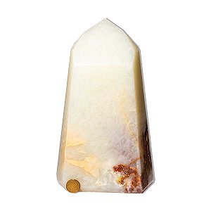 Ponta Alabastro Pedra Natural Gerador 25cm 3,9kg Classe A