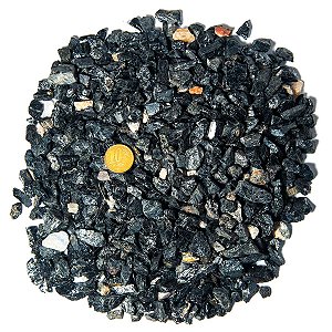 1 kg Turmalina Preta Pedra Grão 9mm Aprox. Para Industria
