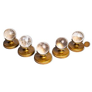 05 Esfera Cristal Pedra Natural 35 a 40mm 60 a 90g Tipo A