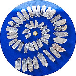 Cristal Gerador Bruto Natural Pacote 2 kg Pontas Comum Pedra