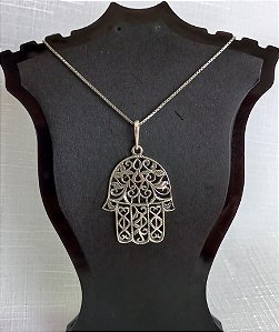 Pingente mão de Fátima