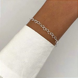 Pulseira coração