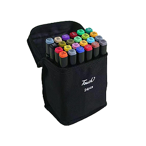 BOX CANETINHA TOUCH 24 CORES
